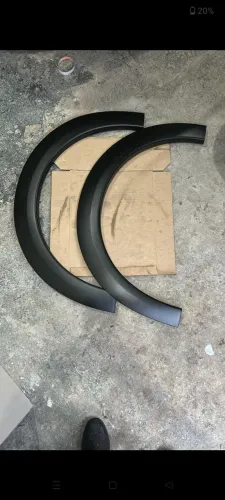Moldura vão de roda Citroen C4 cactus dianteira o par