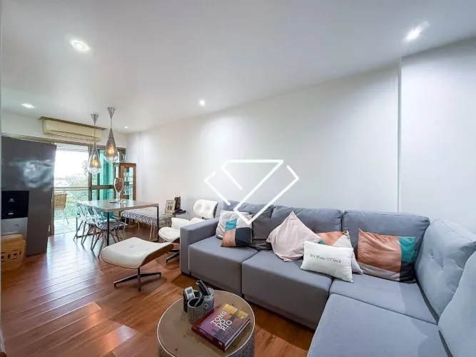 Apartamento com 2 quartos à venda, 74 m² por R$ 1.300.000 - Lagoa - Rio de Janeiro/RJ