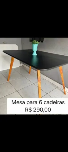 Mesa de jantar para 6 pessoas