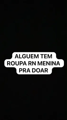 Roupa RN MENINA