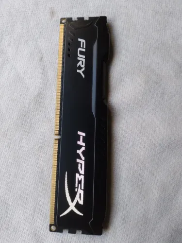 MEMÓRIA RAM KINGSTON DDR3 4GB 1600 MHZ HYPERX FURY R$ 100,00