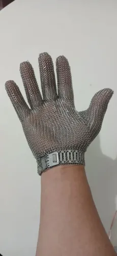 Luva Segurança Malha Aço Inox