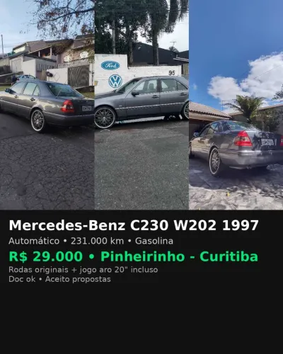 Mercedes-Benz C-230 Sport/ Eleg./touring Eleg.plus 2.3 1997