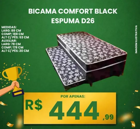 Bicama box Black D26