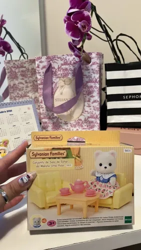 Sala de Estar Urso Polar - Sylvanian Families