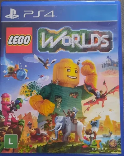 PS4 LEGO WORLDS JOGO