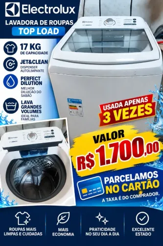 Máquina de lavar 17 kilos