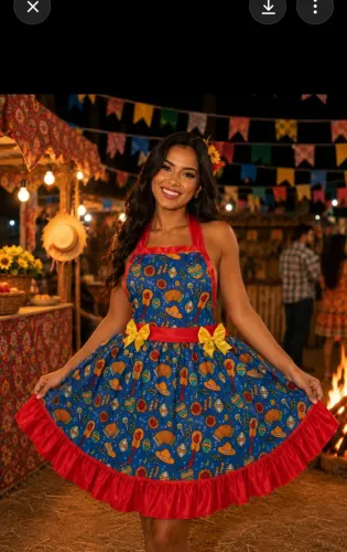Aventais para festa juninas 