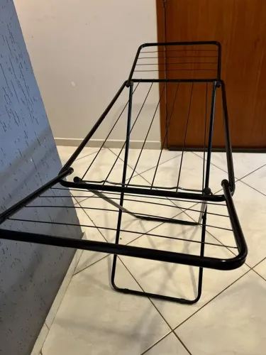 VARAL ROUPAS DE CHÃO COM ABAS PORTÁTIL SLIM