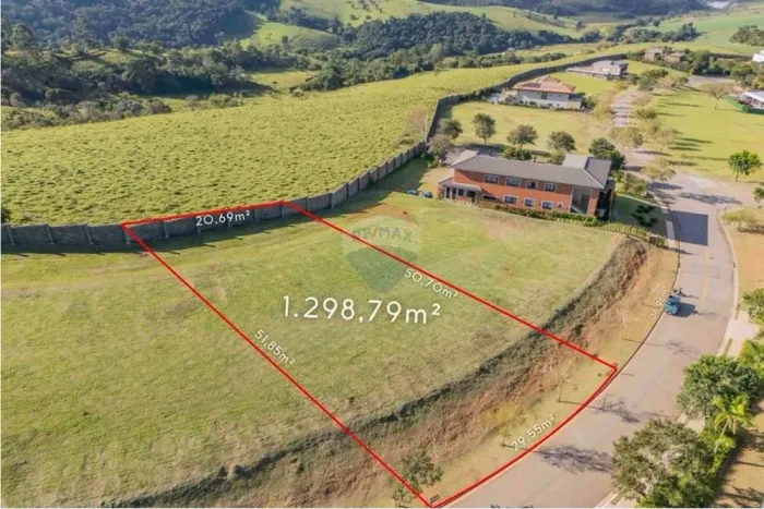 Terreno com 1298 m2- Condomínio Fazenda Dona Carolina, Itatiba/SP - R$ 715 mil - localizaç