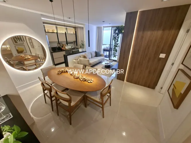 Apartamento 3 Quartos para Venda em Brasília, Sul (Águas Claras), 3 dormitórios, 1 suíte,