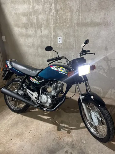 Cg 125 emplacada 
