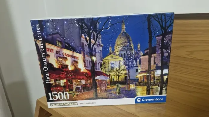 Quebra-Cabeça Clementoni Paris - Sacré-C?ur e Montmartre (1500 Peças)