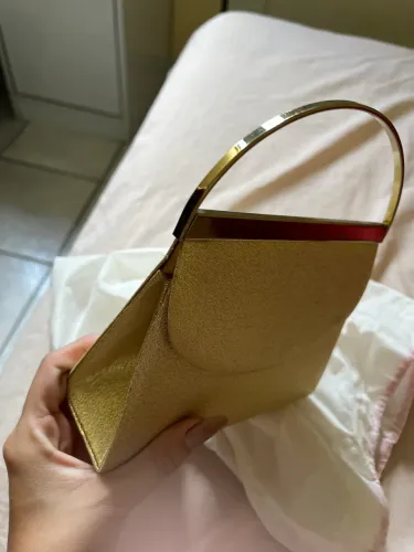 Bolsa de festa Dourada 