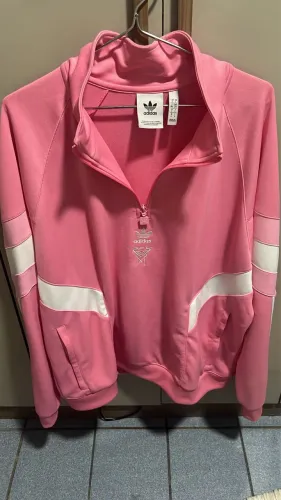 Jaqueta original adidas inter Miami rosa ( possui nota fiscal)