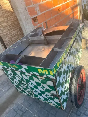 Carrinho de Milho 3 rodas
