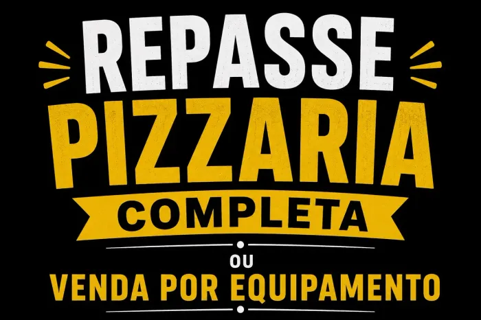 Vendo Pizzaria Completa Repasse ou compra de equipamento 