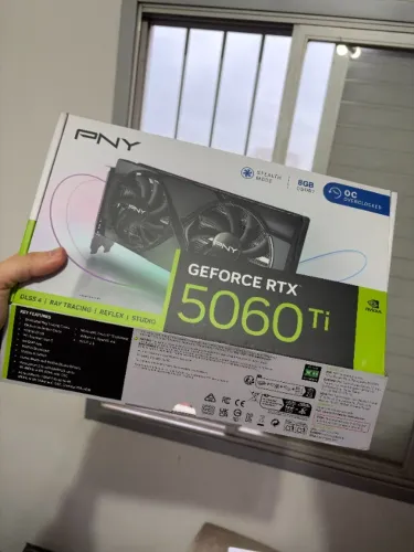 Placa de video Geforce RTX 5060 TI 8GB - NOVA