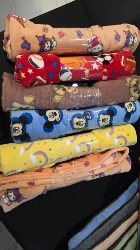 Kit com 6 mantas de soft para pet's