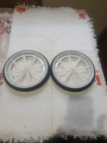 Rodinhas grande para carrinho de feira 