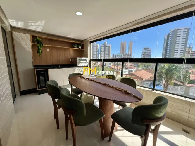 Apartamento 2 Dormitórios, 2 Suítes, Área de Lazer, Vila Mirim em Praia Grande