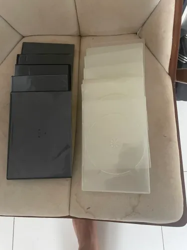 12 Estojos DVD box slim