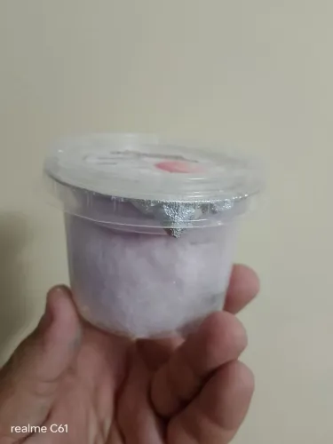 Pote de algodão doce tamanho P