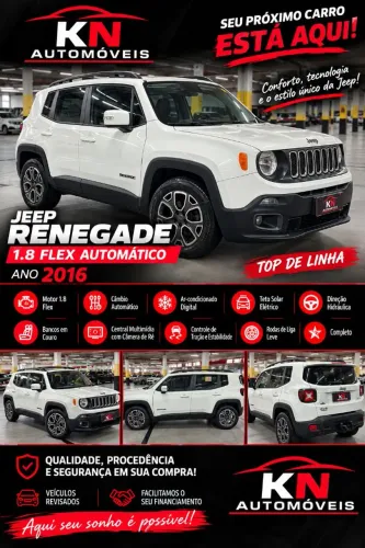 Jeep Renegade Longitude 1.8 4X2 Flex 16V Aut. 2016
