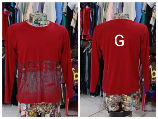 Blusas algodão masculina
