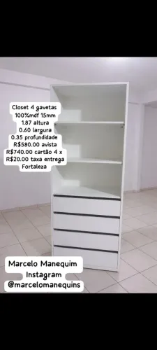 Closet 4 gavetas