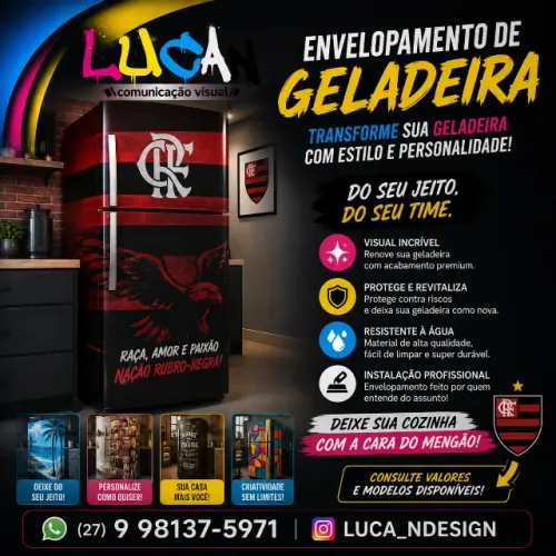 Plotagem Geladeira
