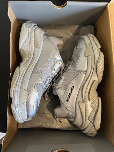 Balenciaga Triple S Silver Original