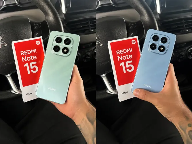 Redmi note 15 4g 8/256 novos na caixa