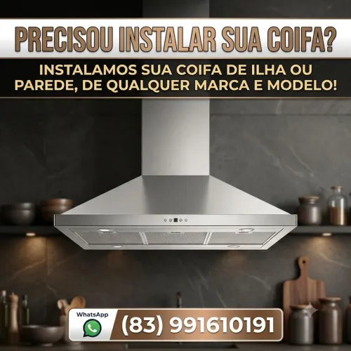 Precisando instalar sua coifa de ilha ou parede?