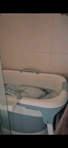 Banheira serve para adultos e crianças