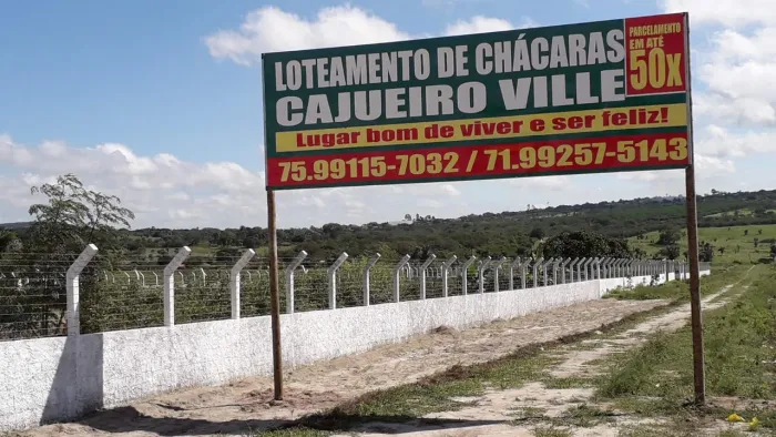 Lotes de Chácaras em Serrinha 