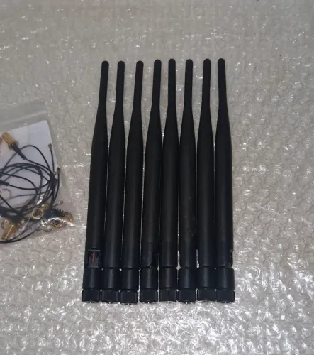 8 antenas 5dbi dual band 2.4/5Ghz