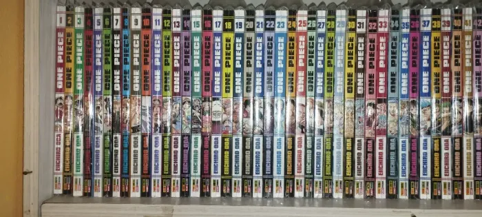 Coleção de mangá One Piece - Vol. 1 ao 45