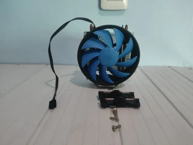 Cooler DeepCool com Ventoinha Azul 120mm