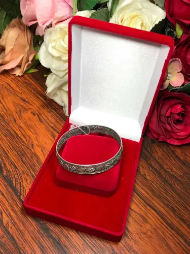 Bracelete de Prata Trabalhado