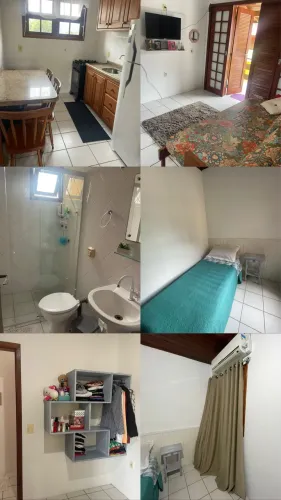 Quarto menina (morar junto) dividir o AP