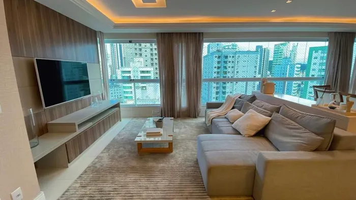 Apartamento Decorado 3 Suítes Aluguel Anual Balneário Camboriú