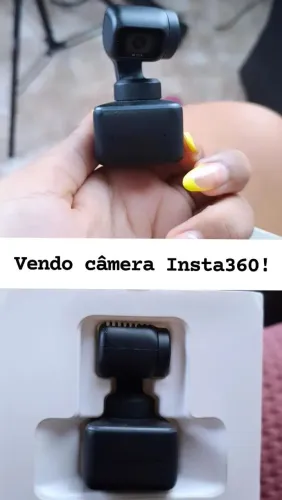 Web cam profissional insta 360