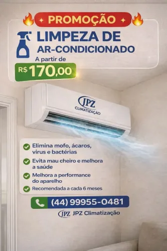 Limpeza de ar condicionado