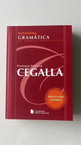 Livro Gramatica Cegalla Anapolis