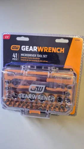 Jogo Bit Soquetes 1/4 Gearwrench Importado 41 peças GWMBS41 (Sata/Belzer) 