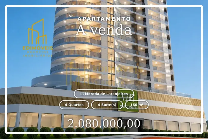 Incrível Apartamento em Morada de Laranjeiras com Varanda Gourmet