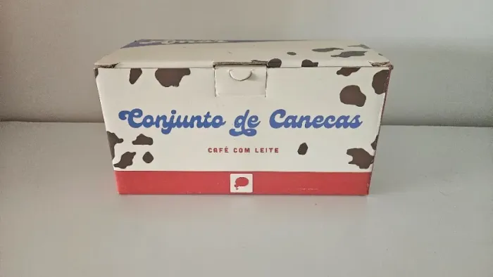 Conjunto de canecas cafe com leite - imaginarium