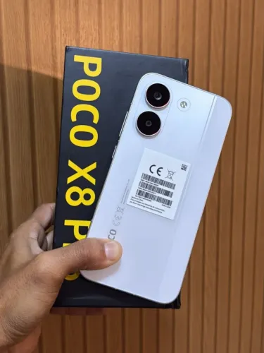 POCO X8 PRO - 256/8GB - CAPA, CAIXA, CARREGADOR 100W - APARELHO TOP ÓTIMO PARA JOGOS!