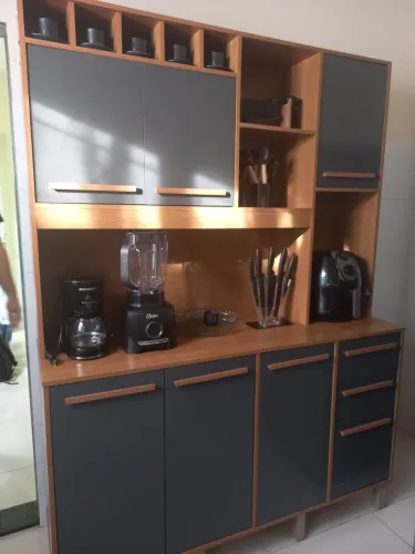 Armário de cozinha com adega seminovo